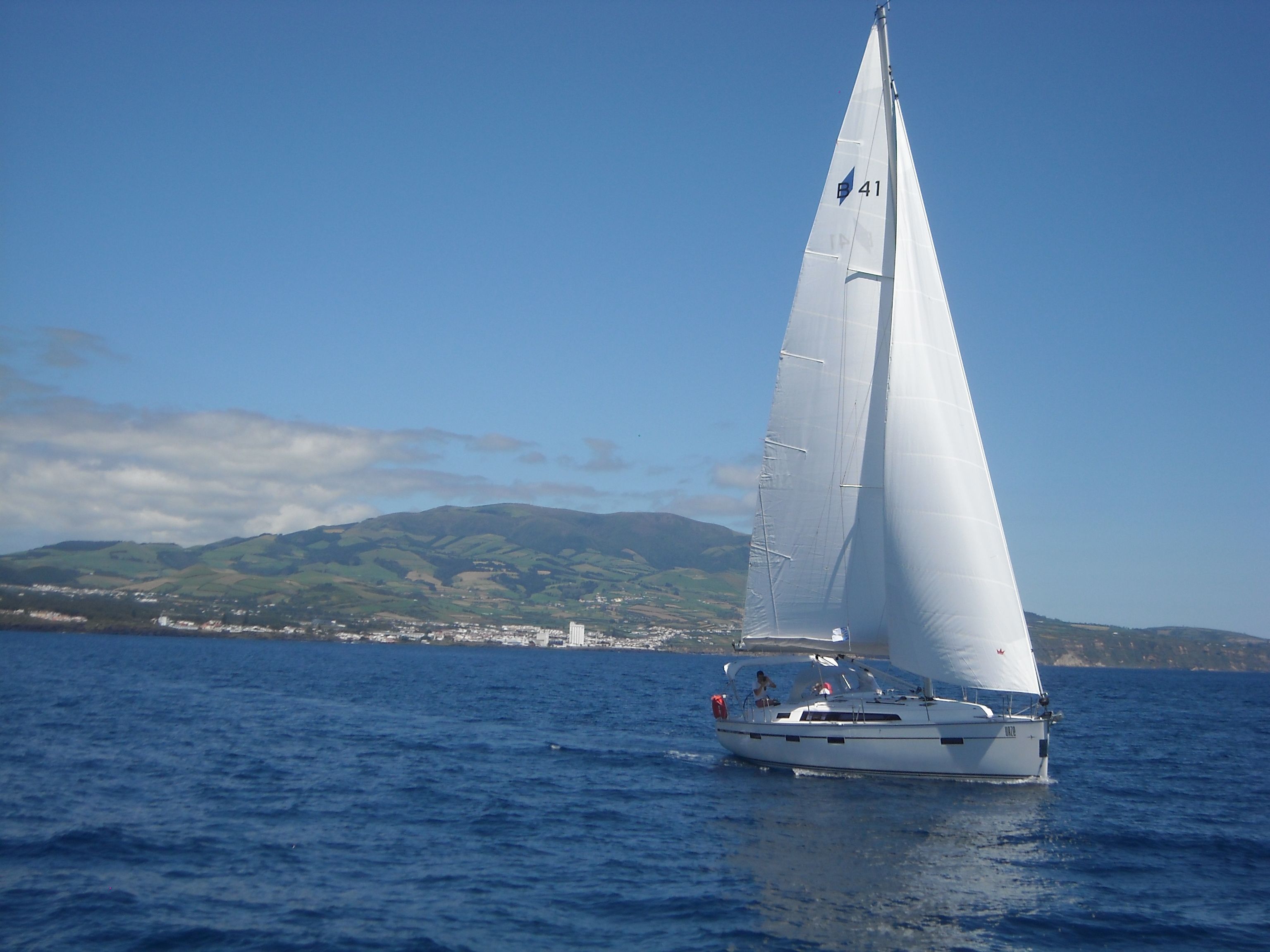 sailboat charter azores