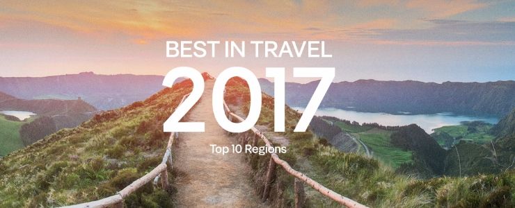 Azores on the top regions to visit in 2017 by Lonely Planet.